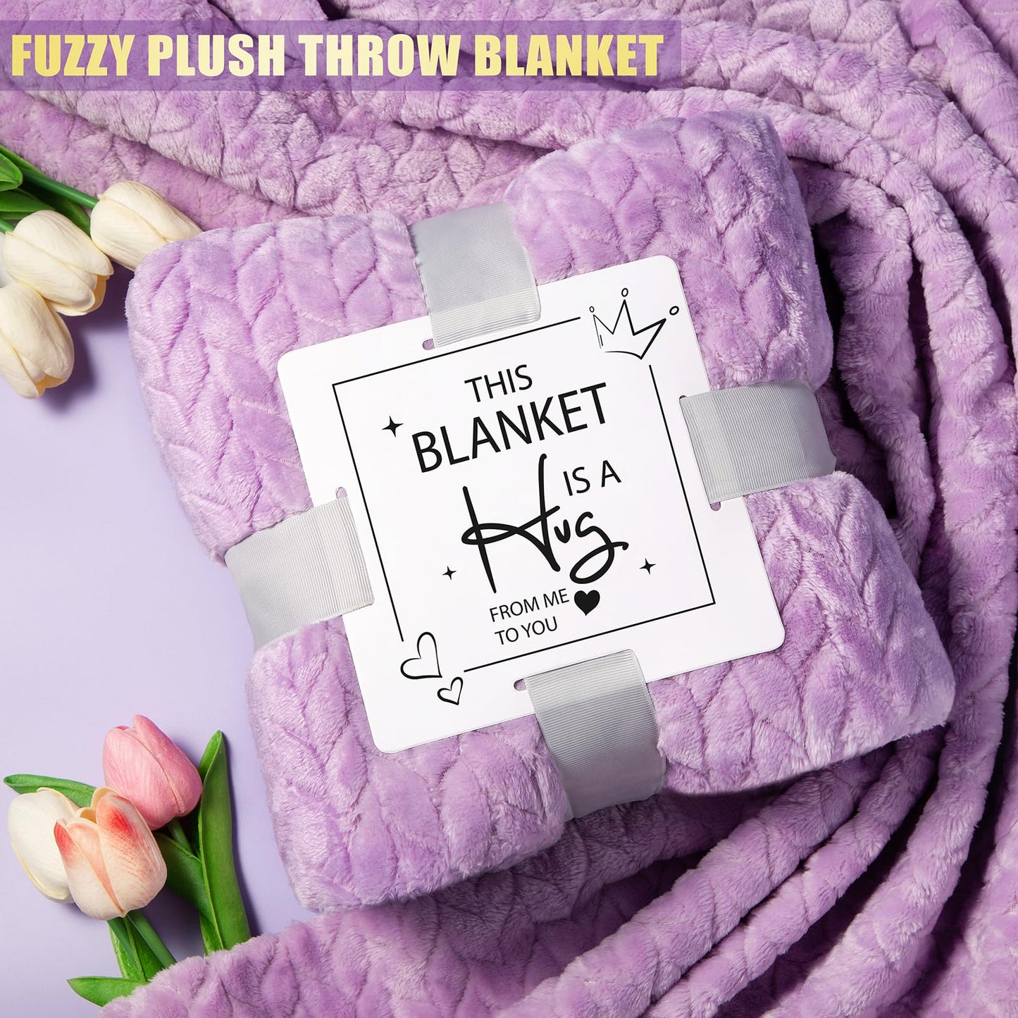 Aeenr Birthday Gifts for Women Self Care Gifts Get Well Soon Gifts, Happy Birthday Spa Gift Baskets w/Flannel Blanket 40 OZ Tumbler Care Package for Mom Wife Sister Best Friend Her Daughter